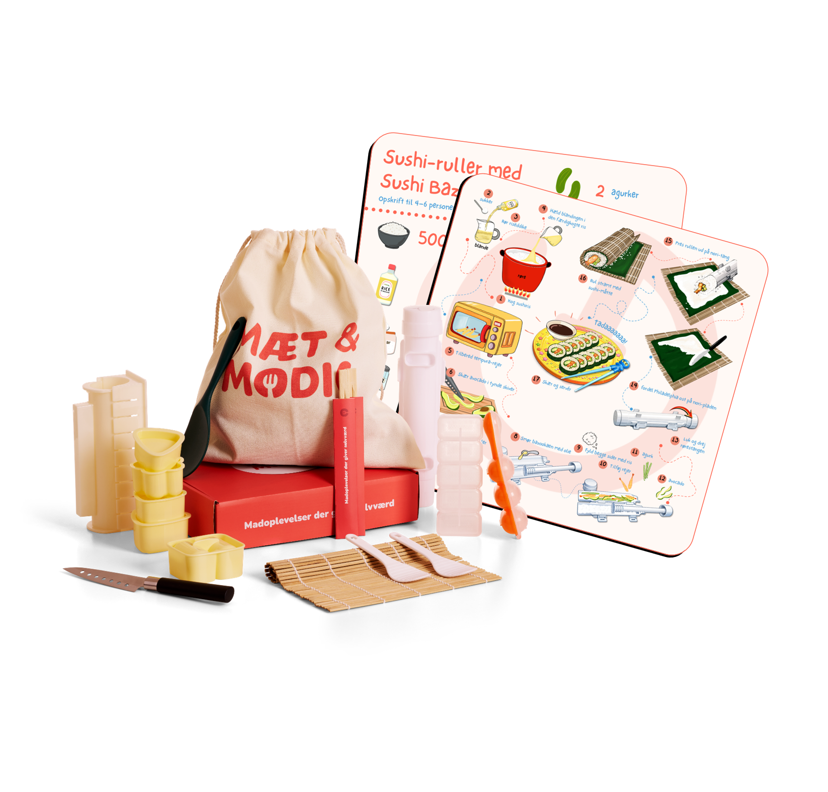 Sushi Kit - til Børnefamilier